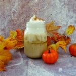 Dalgona pumpkin spice latte