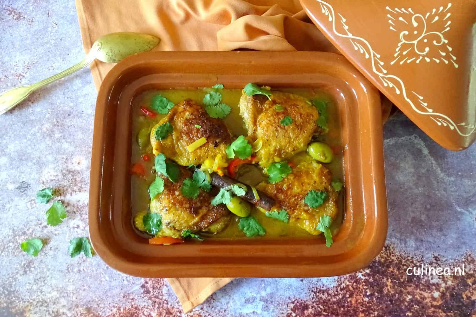 Kip tajine met ingelegde citroen en olijven 9 (Copy) Culinea.nl;