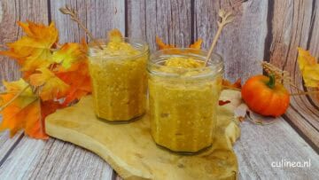 Pumpkin spice latte overnight oats