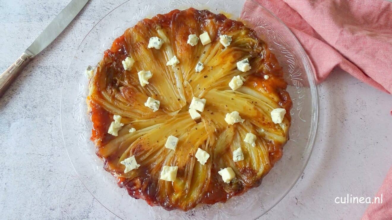 Tarte tatin van witlof