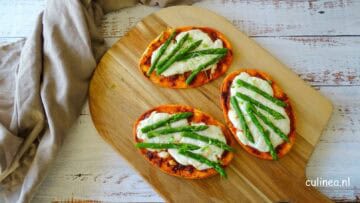 Flatbread met Nduja en burrata