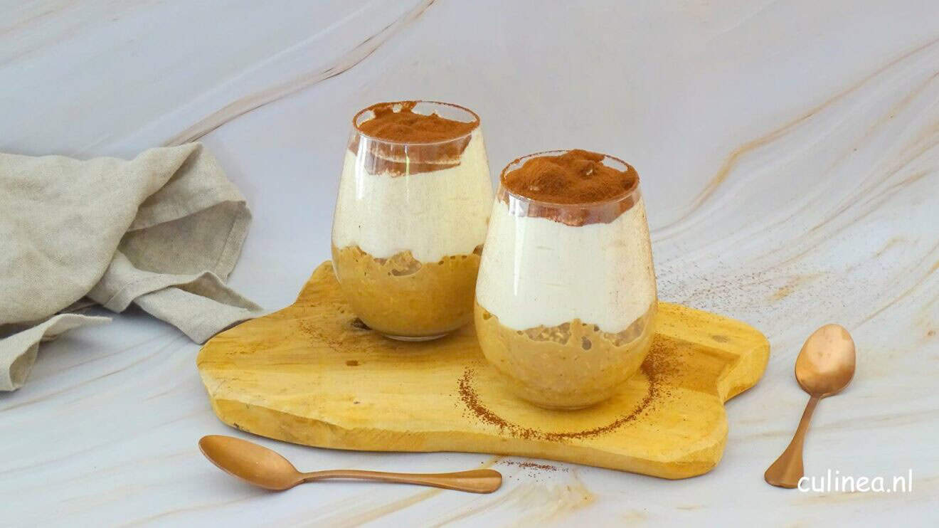 Tiramisu overnight oats