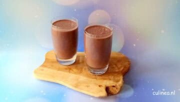 Chocolade banaansmoothie