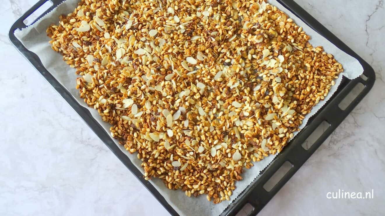 Citroen maanzaad granola