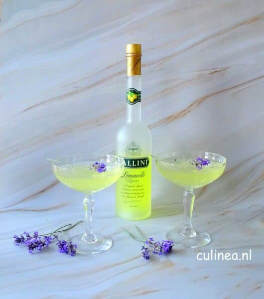 Limoncello lavendel cocktail