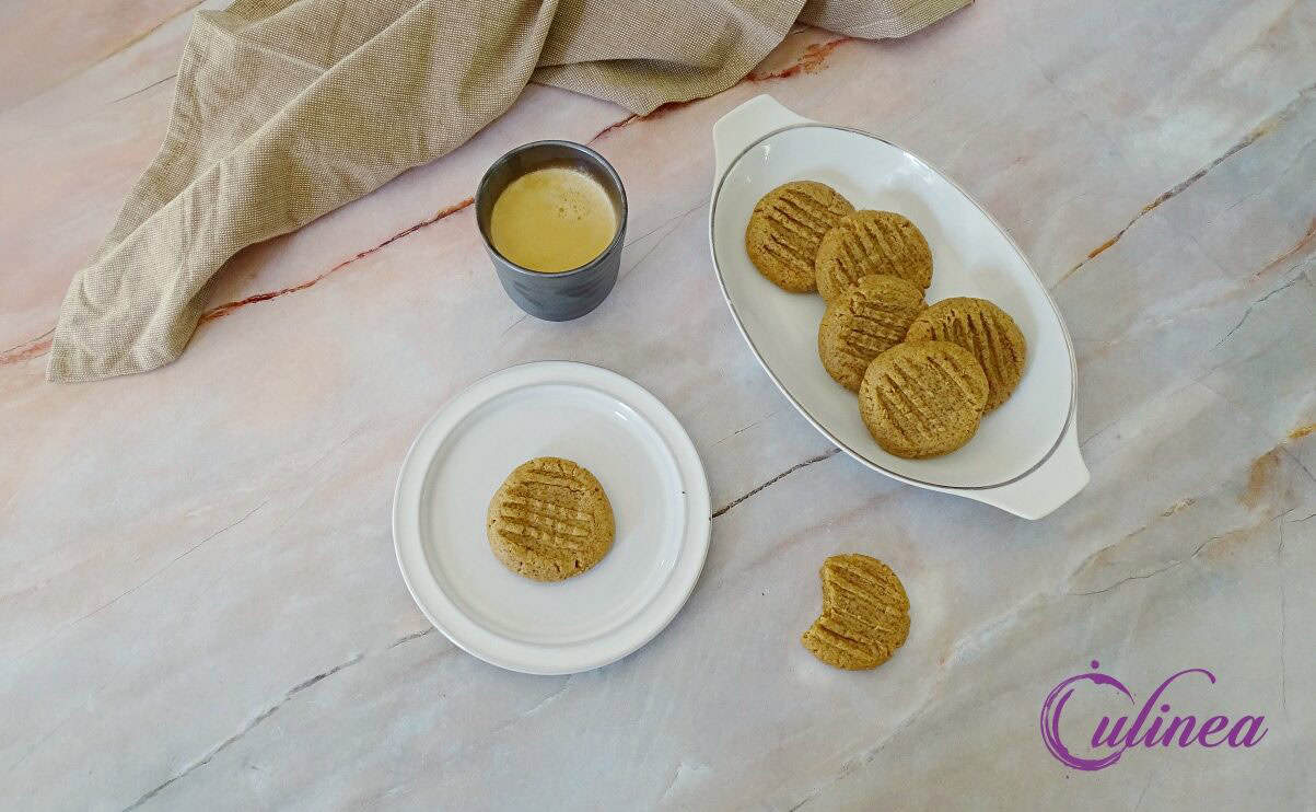 Pindakaaskoekjes met 4 ingrediënten