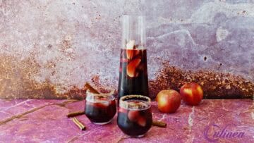 Appel cider sangria