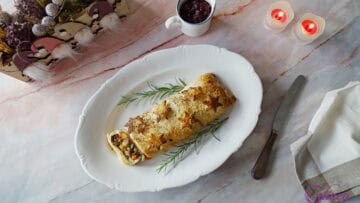 Vegetarische Wellington van wintergroenten