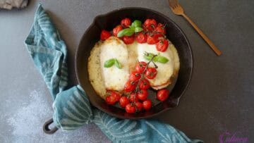 Kipfilet met provolone kaas