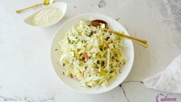 Witlofsalade met appel en kaas