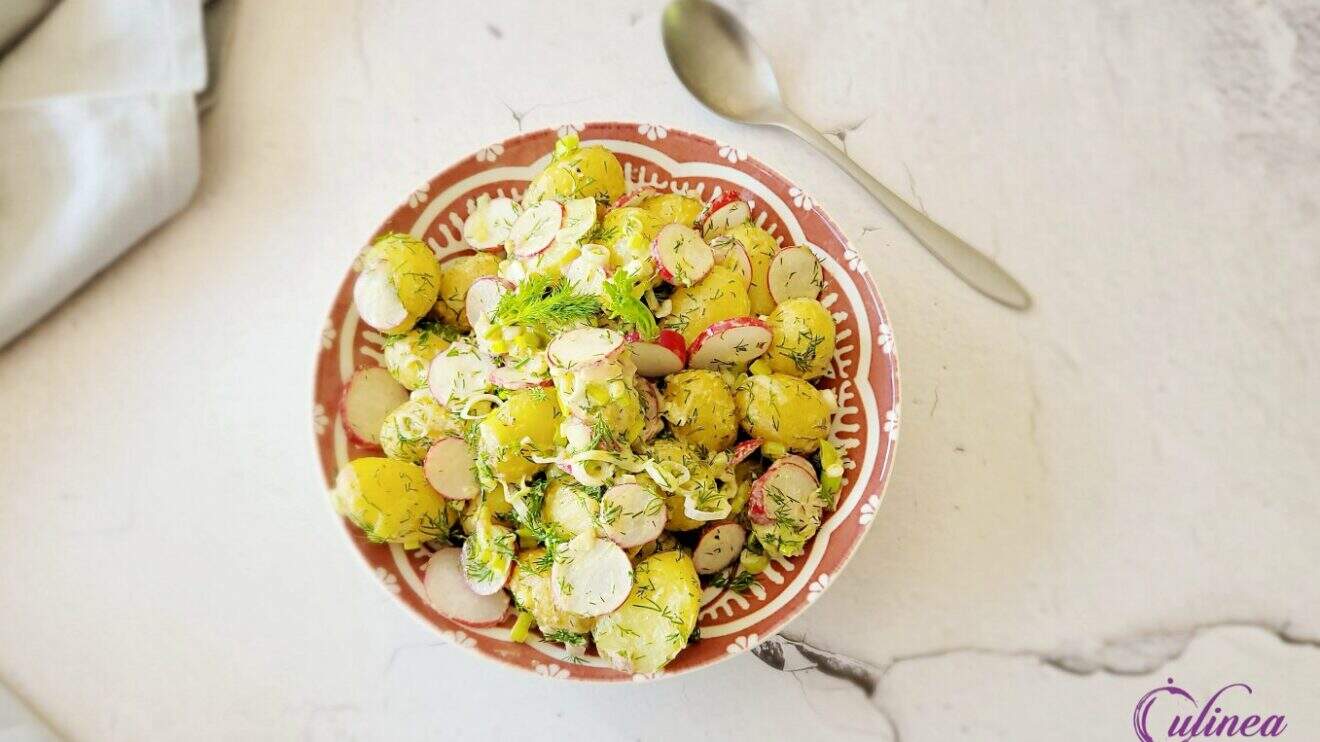 Aardappelsalade met dille