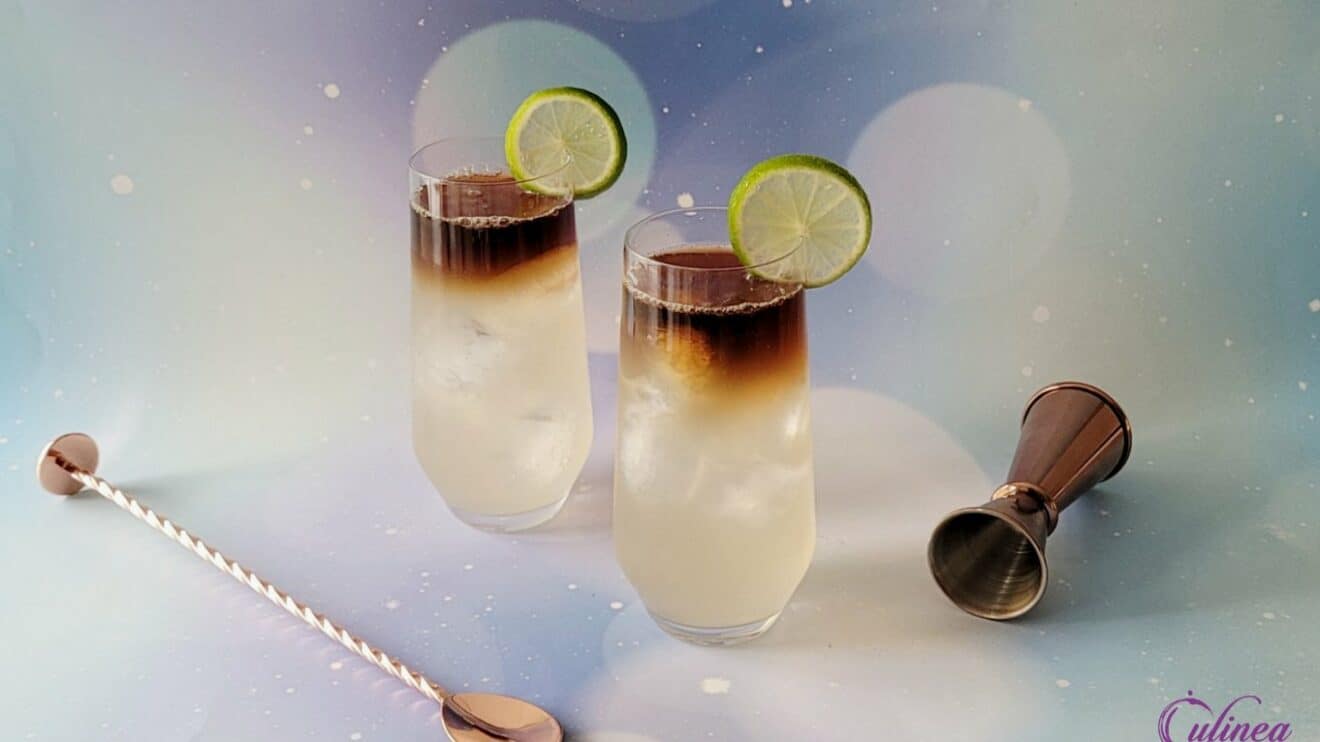 Dark 'n Stormy cocktail