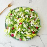Salade met asperges, feta en dille