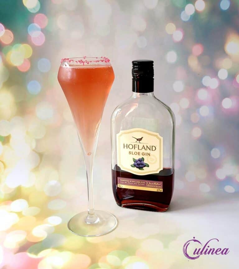 Sloe gin cocktail recepten Culinea.nl;