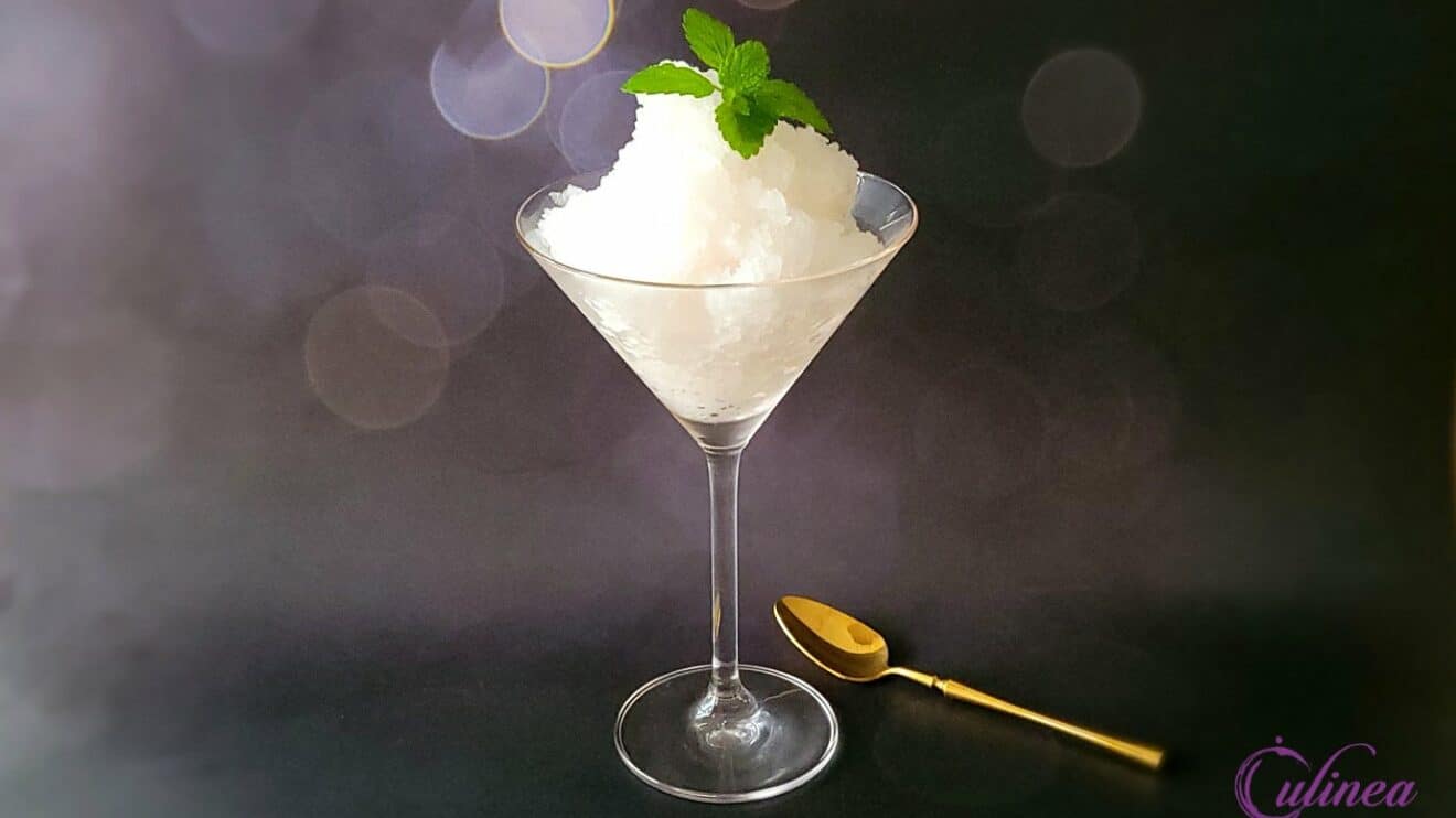 Gin en tonic granita