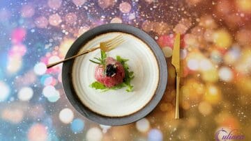 Carpaccio bonbon met ei