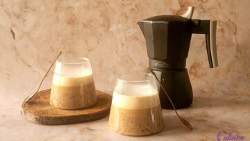 Cappuccino overnight oats